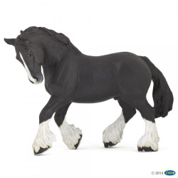 Remise immédiate sur Figurine Etalon shire noir Papo -51517 dans JouetsFigurine Etalon shire noir Papo -51517