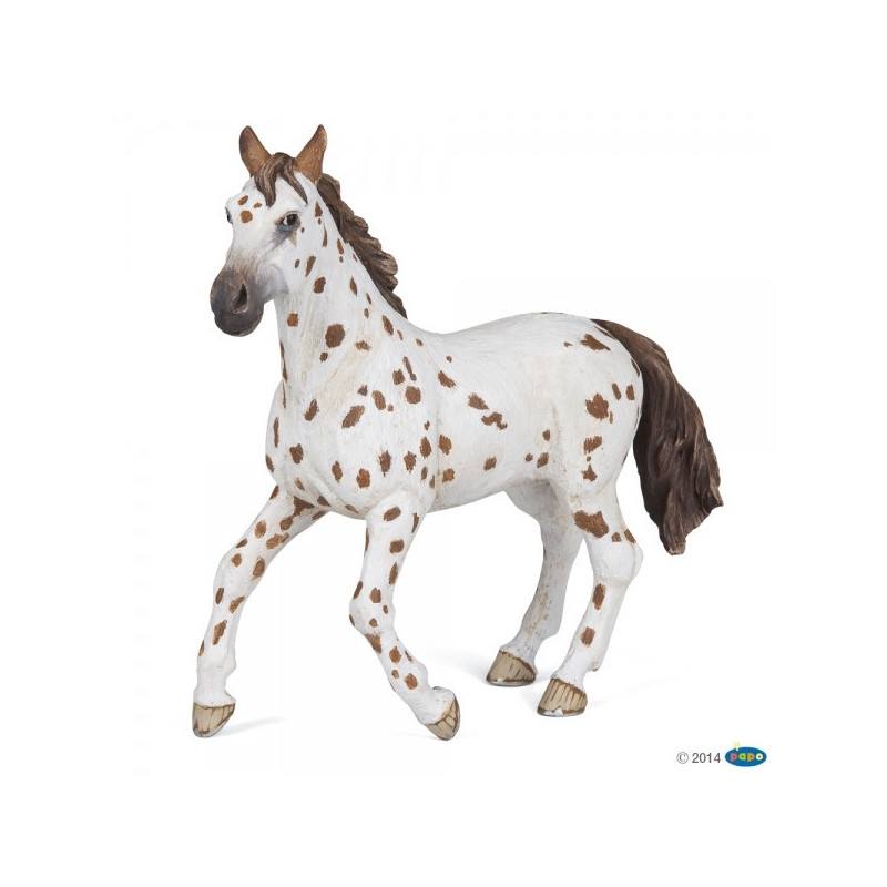 Remise immédiate sur Figurine Jument appaloosa brune Papo -51509 dans JouetsFigurine Jument appaloosa brune Papo -51509