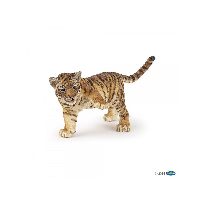 Remise immédiate sur Figurine Bébé tigre patte levée Papo -50184 dans JouetsFigurine Bébé tigre patte levée Papo -50184