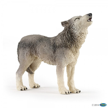 Remise immédiate sur Figurine Loup hurlant Papo -50171 dans JouetsFigurine Loup hurlant Papo -50171