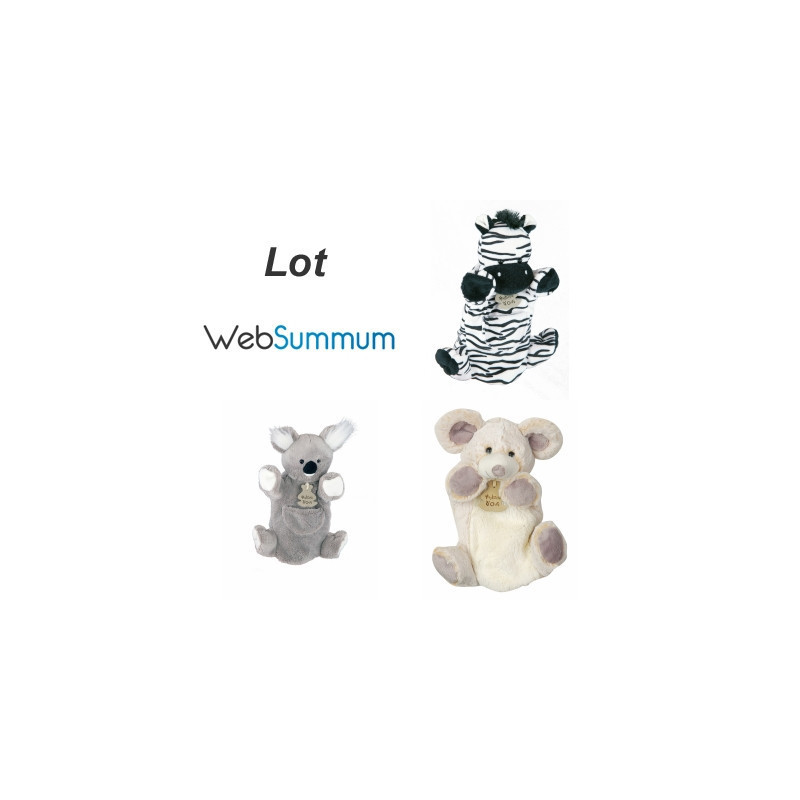 Promotion marionnette zèbre koala souris Histoire d'ours -LWS-221Promotion marionnette zèbre koala souris Histoire d'ours -LWS-2