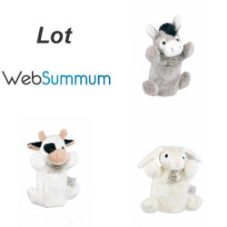 Promotion marionnette de la ferme Histoire d'Ours -LWS-214Promotion marionnette de la ferme Histoire d'Ours -LWS-214