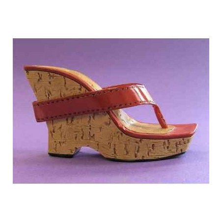Figurine chaussure miniature collection just the right shoe cherry bomb    - rs26030
