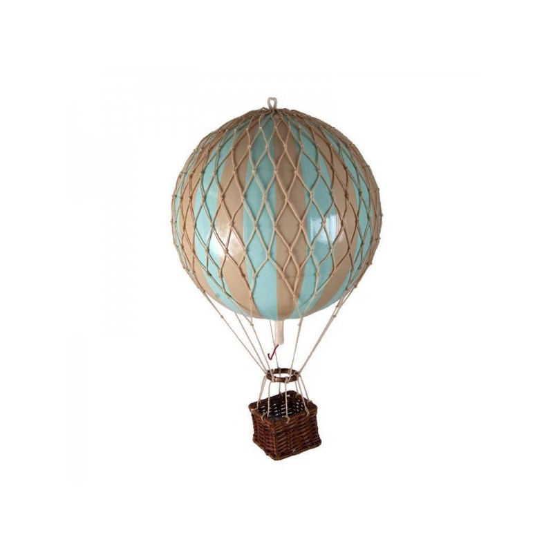 Ballon Jules Verne, montgolfière menthe Décoration Marine AMF -AP168M sur Ambiance Plaisir