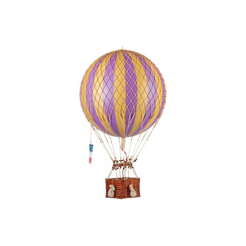 Royal aero, réplique Montgolfière Ballon 32cm lavande Décoration Marine AMF -AP163L sur Ambiance Plaisir