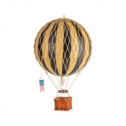 Réplique Montgolfière voyages légers, noir Décoration Marine AMF -AP161K sur Ambiance Plaisir