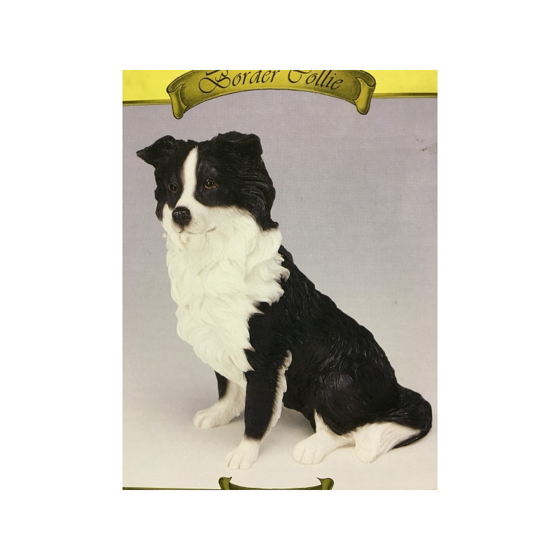 Chien Border collie assis LP2741 sur Ambiance Plaisir