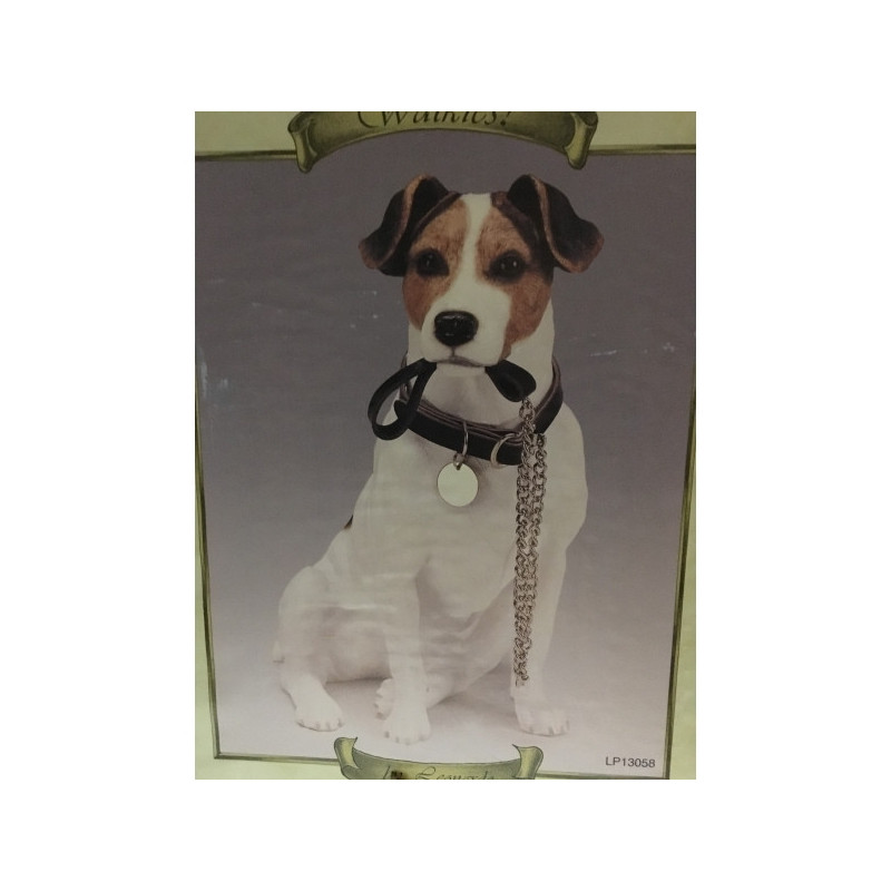 Chien Jack Russel assis moyen modèle LP13058