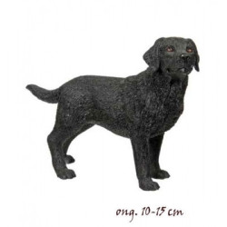 Chien Labrador noir en résine LP4152 sur Ambiance Plaisir
