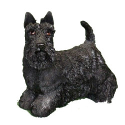 Chien Scotty résine LP1822 sur Ambiance Plaisir