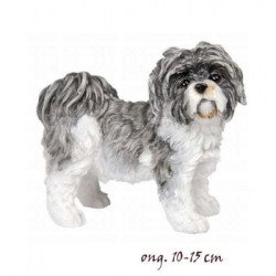 Chien Shi Tzu blanc et noir LP11609 sur Ambiance Plaisir