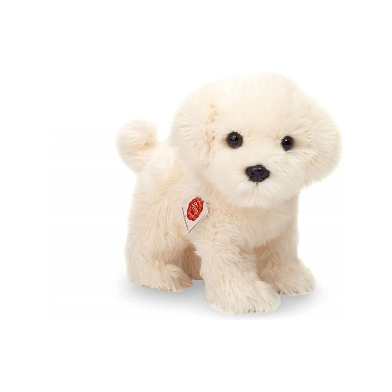 Peluche chien maltais debout 23 cm Hermann -91960 5