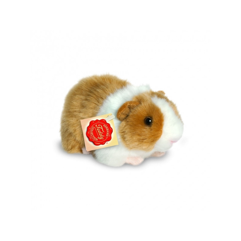 Une idée cadeau originale : Peluche Cochon d'inde marron et blanc 20 cm Hermann dans la catégorie JouetsPeluche Cochon d'inde ma