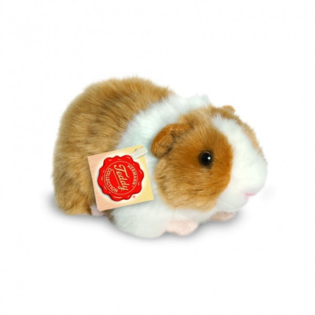 Une idée cadeau originale : Peluche Cochon d'inde marron et blanc 20 cm Hermann dans la catégorie JouetsPeluche Cochon d'inde ma