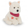 Peluche chien westhighland-terrier assis 30 cm Hermann  sur Ambiance Plaisir