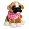 Peluche boxer sitzend 24 cm Hermann -91932 2