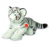 Peluche tigre blanc couché 40 cm Hermann -90466 3