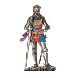 Figurine métal - Kit à peindre Chevalier Le Prince noir (1330-1376) 90 mm 1/18 - S8-F53 sur Ambiance Plaisir