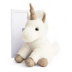 Une idée cadeau originale : Peluche licorne or histoire d'ours -2659 dans la catégorie JouetsPeluche licorne or histoire d'ours 