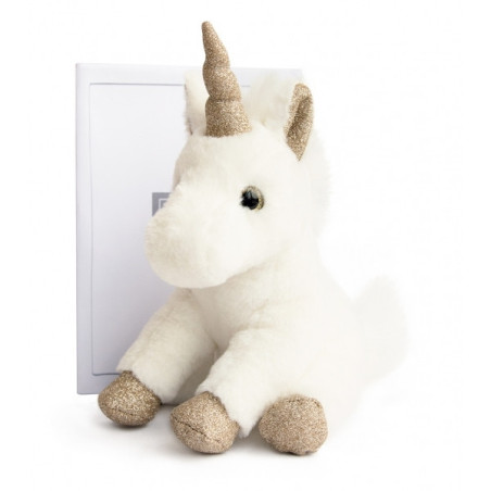 Peluche licorne or histoire d'ours -2659 sur Ambiance Plaisir