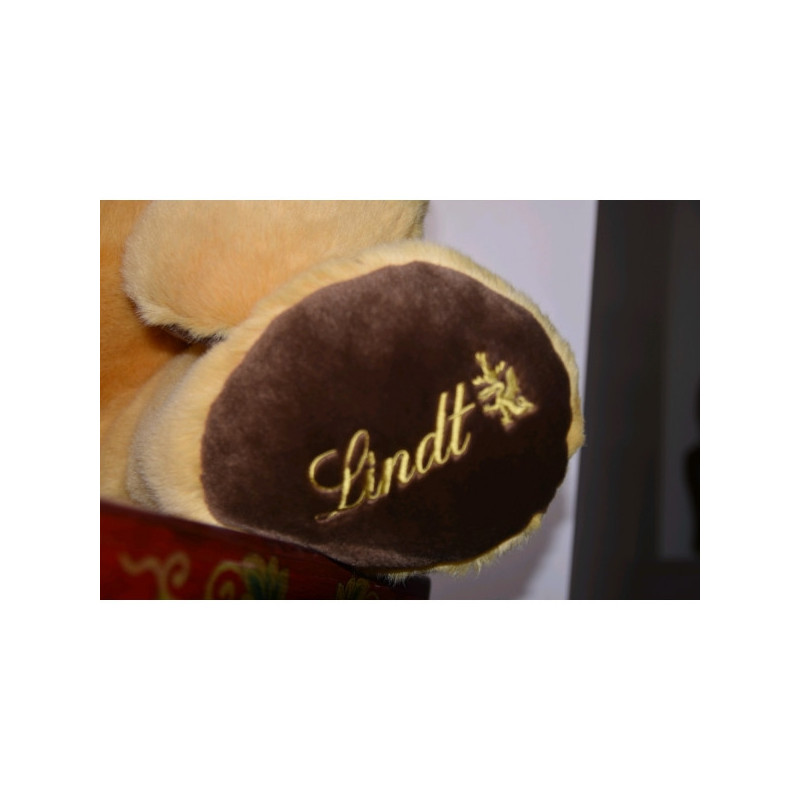 Peluche ours géant Chocolats Lindt Edition limitée sur Ambiance Plaisir
