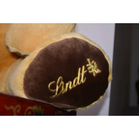 Peluche ours géant Chocolats Lindt Edition limitée sur Ambiance Plaisir