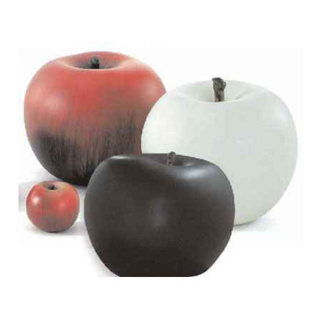 Sur Ambiance-Plaisir.com, achetez  Pomme rouge classique diam 9.5 Cores Da Terra dans Décoration