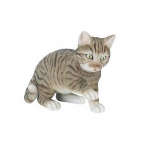 Chat jouant gris 35 cm Riviera system -200296