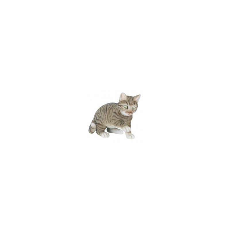Chat jouant gris 35 cm Riviera system -200296 sur Ambiance Plaisir