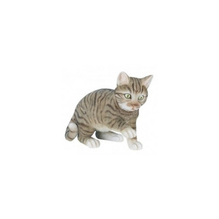 Chat jouant gris 35 cm Riviera system -200296 sur Ambiance Plaisir