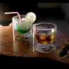 2 Verres Hauteur 9 cm moderne Art Table Moderne SD9 sur Ambiance Plaisir