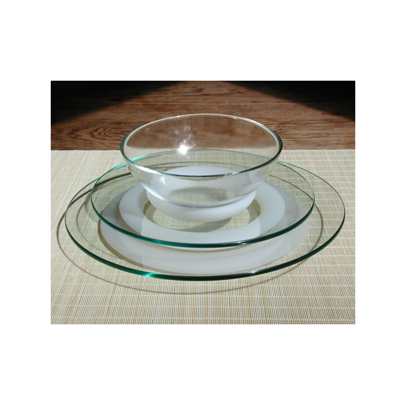 Assiette 25 cm avec anneau silicone SiloPlate Art Table Moderne SP25 sur Ambiance Plaisir