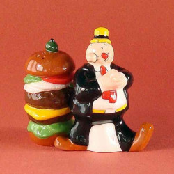 Figurine Wimpy et Hamburger -POPEYE15130 sur Ambiance Plaisir