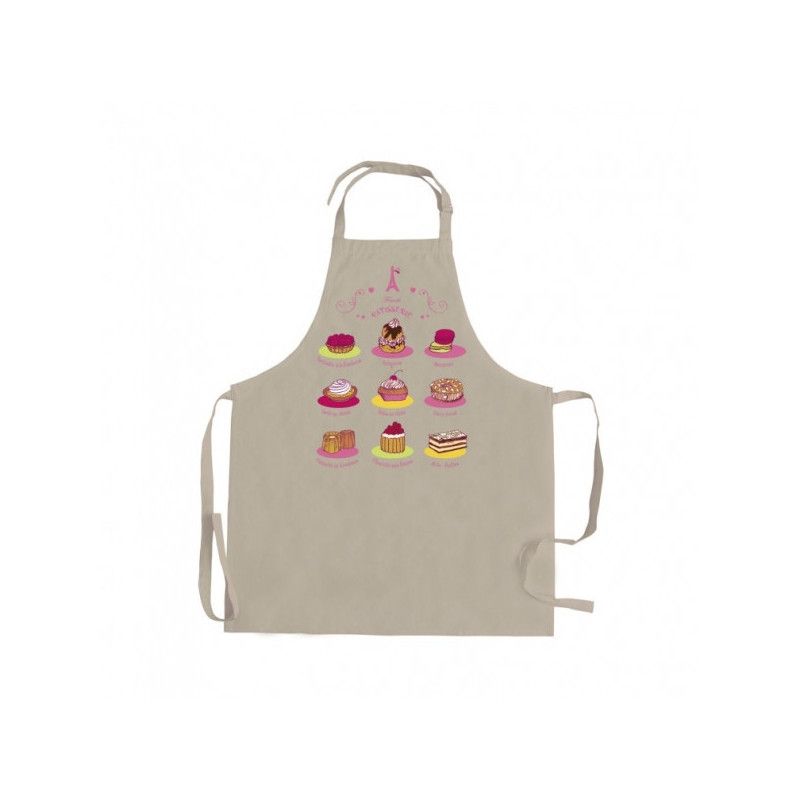 Tablier french patisserie Torchons et Bouchons -3491050000 sur Ambiance Plaisir