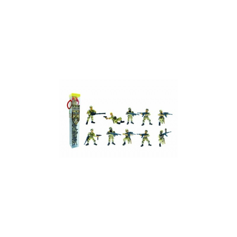 Collection les tubos tubo le commando opération désert Figurine Plastoy 70376Collection les tubos tubo le commando opération dés