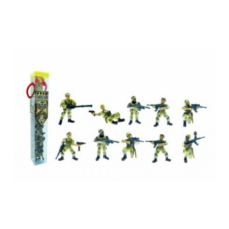 Collection les tubos tubo le commando opération désert Figurine Plastoy 70376Collection les tubos tubo le commando opération dés