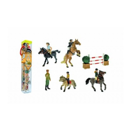 Collection les tubos tubo équitation Figurine Plastoy 70378Collection les tubos tubo équitation Figurine Plastoy 70378