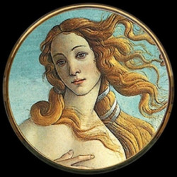 Miroir botticelli "venus"g Parastone -M12BO