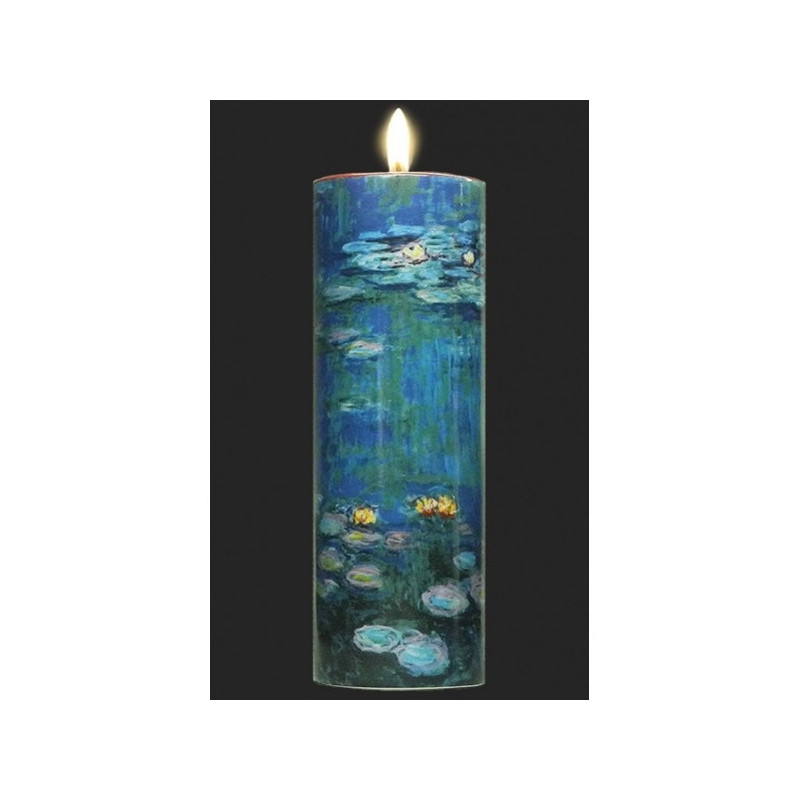 Bougie 14,5cm monet water lilies Parastone -TC07MO