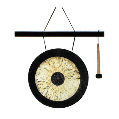 Gong chau 35 cm  hauteur totale 76 cm tierrazen -mmhcgongm sur Ambiance Plaisir