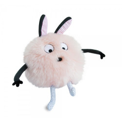 Peluche oobiz - rose poudré Doudou et Compagnie -DC3191 sur Ambiance Plaisir