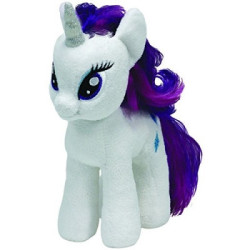 Une idée cadeau originale : Peluche Mon petit poney medium - rarity -TY41075 dans la catégorie JouetsPeluche Mon petit poney med