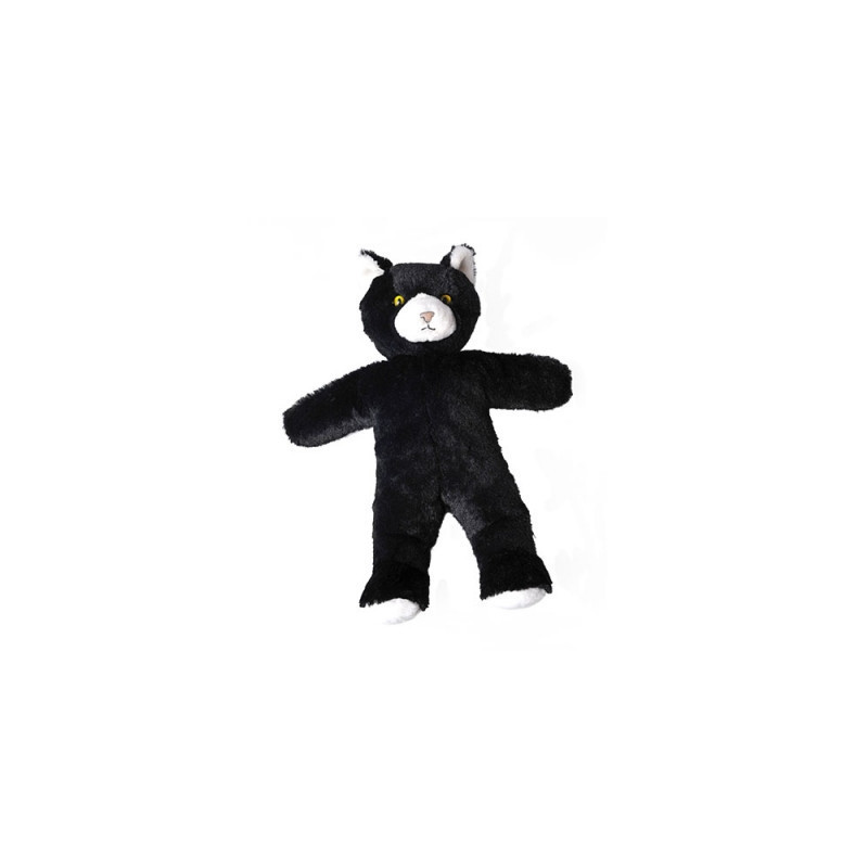 peluche Grominou chat noir 30 cm les petites maries -FABH1CHAGRO