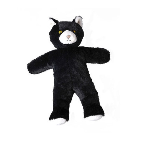 peluche Grominou chat noir 30 cm les petites maries -FABH1CHAGRO