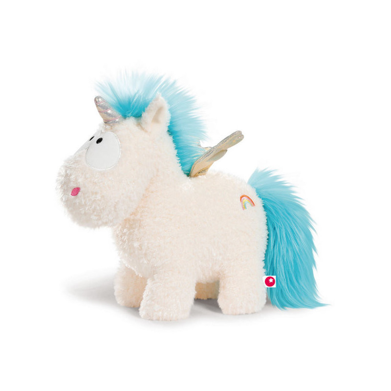 Peluche th17 licorne wingfried avec ses ailes peluche 32cm nici theodor -NI40105 sur Ambiance Plaisir