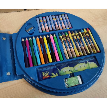 Coffret coloriage boite de luxe toy story frajodis -bj0002906 sur Ambiance Plaisir