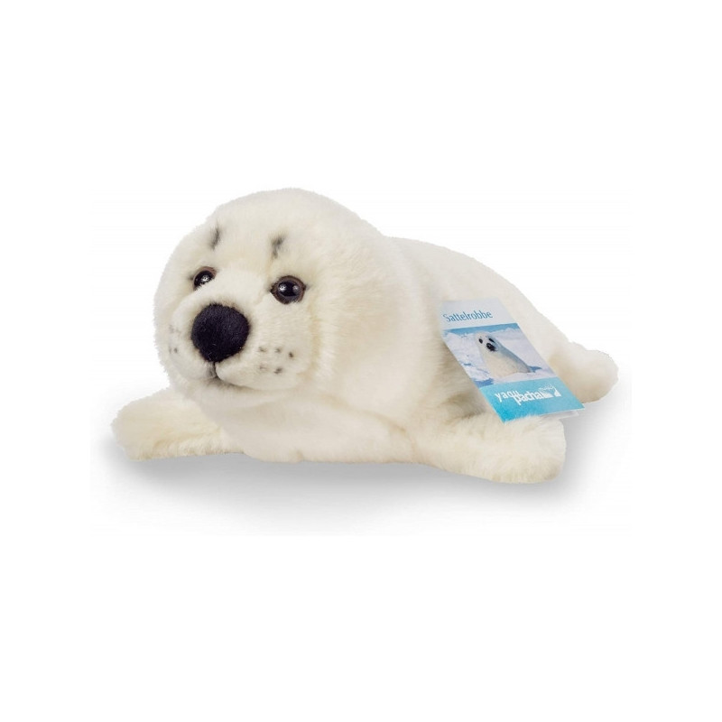 Peluche phoque du groenland 35 cm hermann teddy collection -90152 5