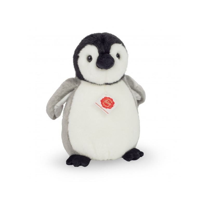 Peluche pingouin 24 cm Hermann -90022 1