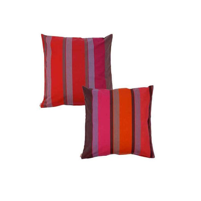 Oreiller - 60x60 Lot de 2 Bidos Havane 100% coton Artiga Hivers -arti10126 sur Ambiance Plaisir