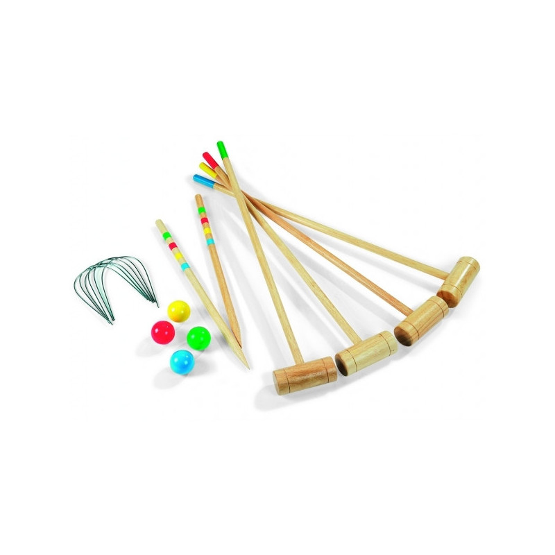 Croquet famille 4 joueurs Janod J03050 sur Ambiance Plaisir